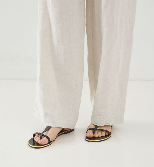 Rouge vif「【追加】レーヨンリネンベイカーイージーパンツ」|その他|