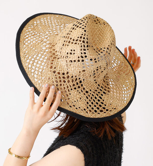 Rouge vif「【BENELLI MONTACONE/ベネリ モンタコーネ】 パイピング ストロ」|その他|ブラック