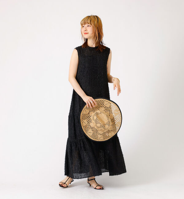 Rouge vif「フェザーノースリーブワンピース」|ワンピース|