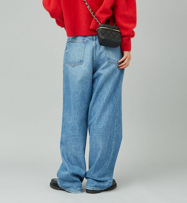 Rouge vif「【RED CARD/レッドカード】別注Dakota　ルーズストレートデニム」|デニム|