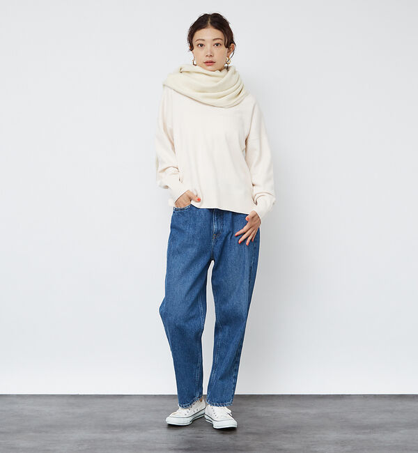 Rouge vif「Vネックドロップスリーブハイゲージニット」|ニット・セーター|