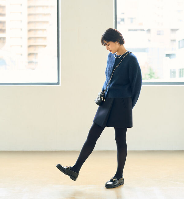 Rouge vif「フォックスウールふわふわカーディガン」|カーディガン|