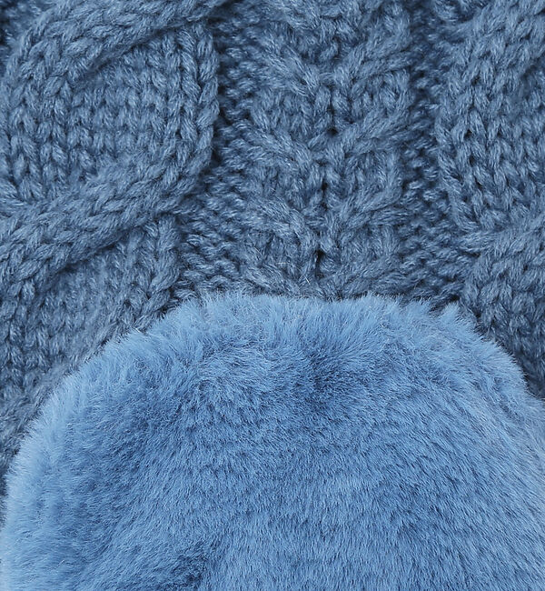 Rouge vif「【RUBEN / ルーベン】イヤーマフ付き裏ボアニットキャップ / RUS-80」|その他|