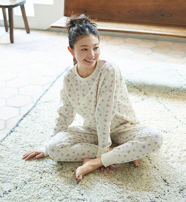 Rouge vif「【JEMORGAN/ジェーイーモーガン】ルームウェア 3点セット / 長袖&長ズ」|Tシャツ・カットソー|その他4