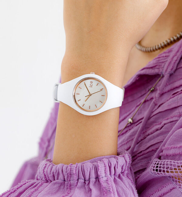 Rouge vif「【ICE-WATCH / アイスウォッチ】ICE PEARL / 腕時計 / レ」|腕時計|ホワイト
