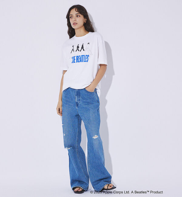 Rouge vif「【GOOD ROCK SPEED/グッドロックスピード】ロゴT / ラメプリント」|Tシャツ・カットソー|