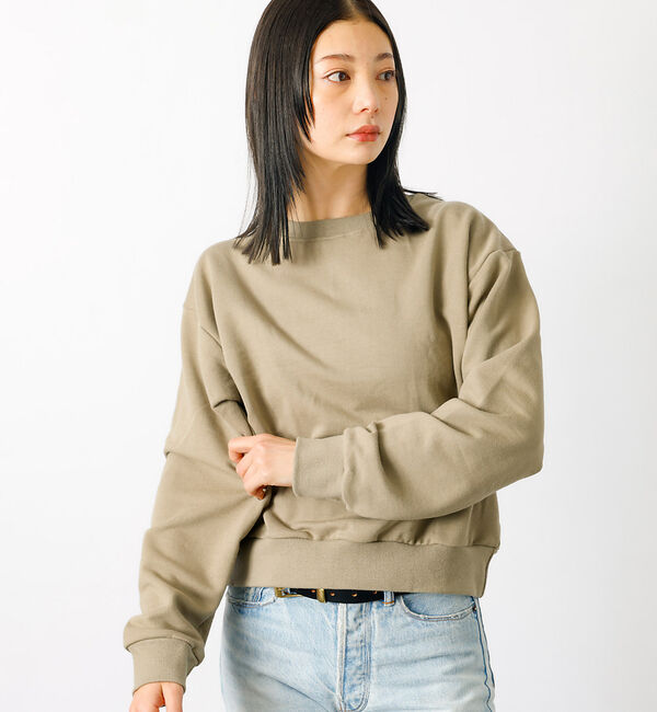 Rouge vif「【EVER AFTER】バックデザインスウェット / トレーナー / 長袖【WE」|スウェット・ジャージ|カーキ