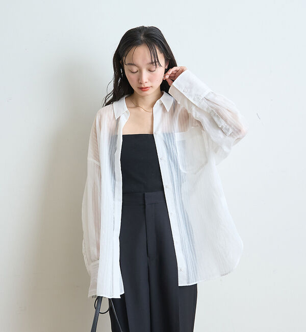 Rouge vif「カットテレコベアトップ 　パット付き」|キャミソール|