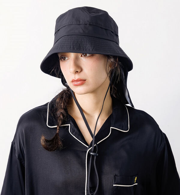 Rouge vif「【RUBEN / ルーベン】シェードバケットハット / 日焼け対策 / ストラッ」|その他|