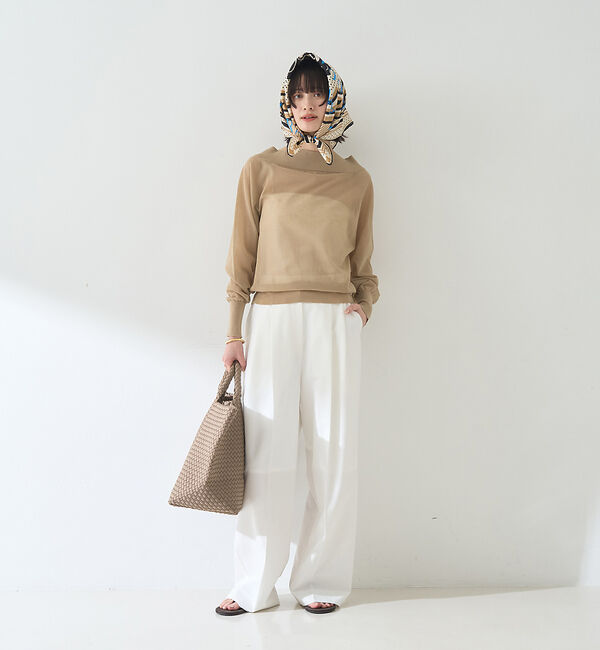 Rouge vif「オフショルシアーニットプルオーバー」|ニット・セーター|