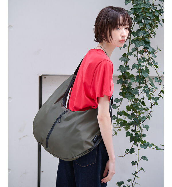 Rouge vif「【Ampersand /アンパサンド】Zip shoulder bag/ジップシ」|ショルダー・メッセンジャー|