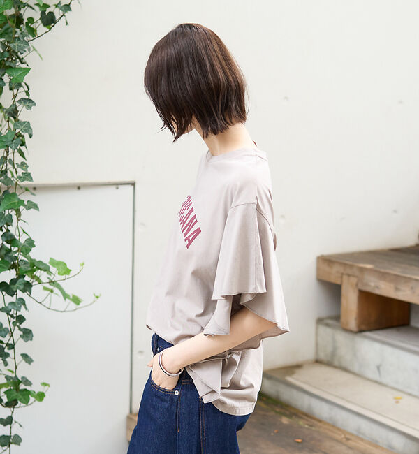 Rouge vif「【AMERICANA&times;MICA＆DEAL/ アメリカーナ&times;マイカ】fill te」|Tシャツ・カットソー|