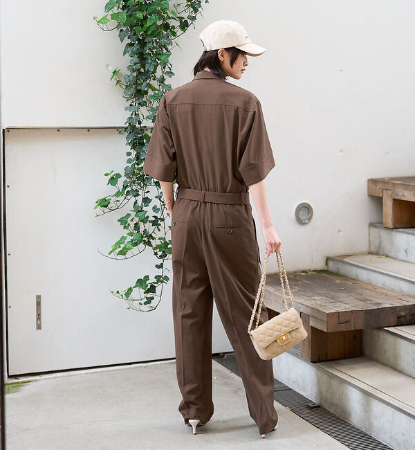 Rouge vif「半袖オールインワン」|オールインワン|