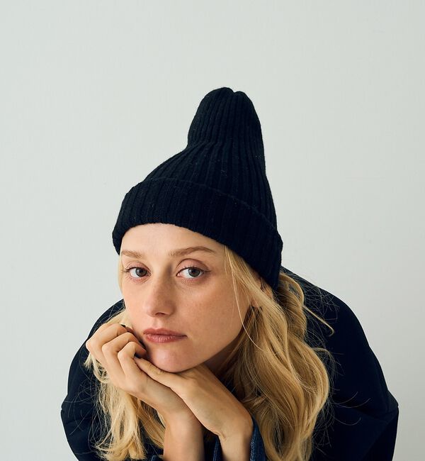 Rouge vif「【COSY/コージー】リブニットキャップ　ビーニー」|その他|