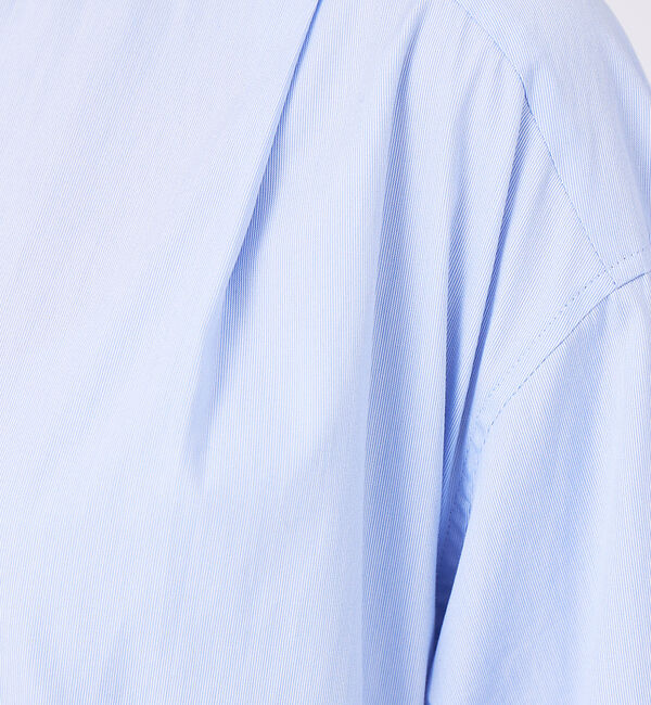 qualite「ハイカウントロングシャツワンピース」|ワンピース|