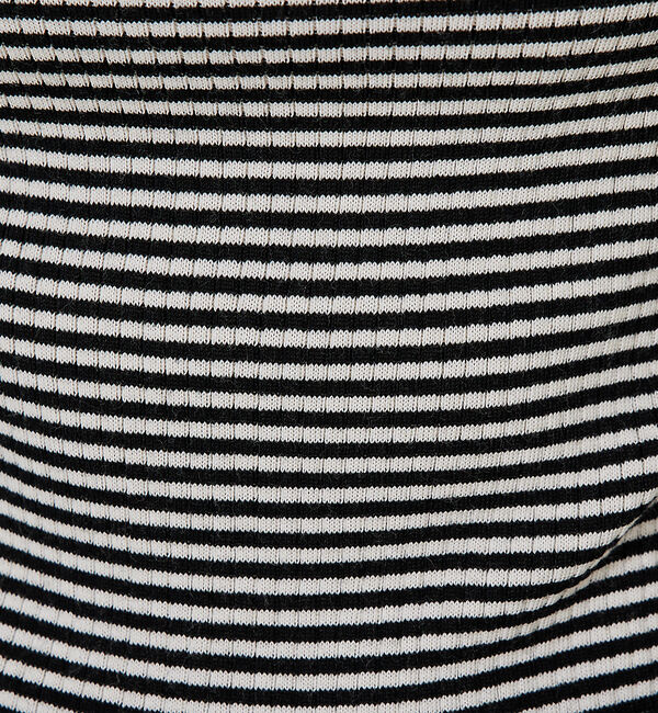 qualite「【日本製/2023AW】シームレスボートネックニット」|ニット・セーター|