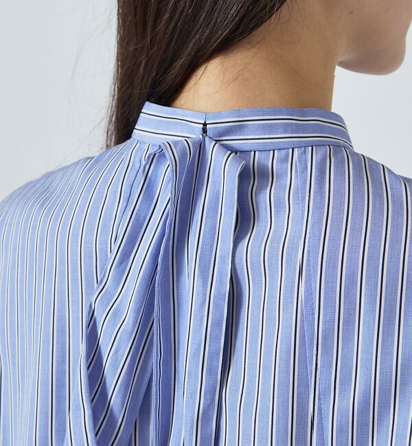 qualite「ファインブロードボウタイシャツ」|シャツ・ブラウス|