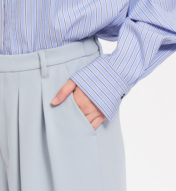 qualite「ストレッチサテンワイドパンツ」|その他|