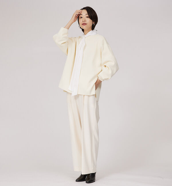 qualite「ウォームフラノストレートパンツ」|その他|