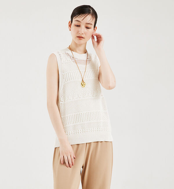 qualite「【JAMIRAY】有機的シルエットネックレス」|ネックレス|