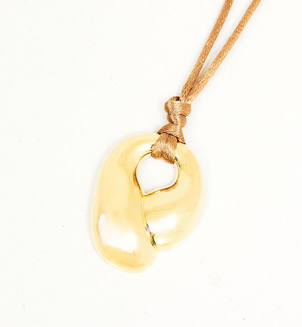 qualite「【JAMIRAY】有機的シルエットネックレス」|ネックレス|