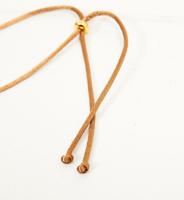 qualite「【JAMIRAY】有機的シルエットネックレス」|ネックレス|