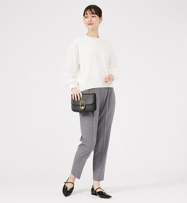 qualite「チュールコンビニット」|ニット・セーター|