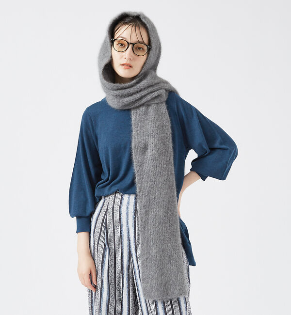 qualite「ヘムラインドレープニット」|ニット・セーター|