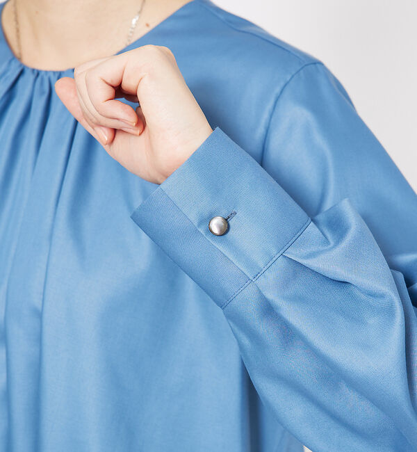 qualite「フロントバルーンブラウス」|シャツ・ブラウス|