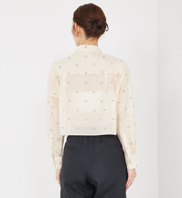 qualite「カットドビーショートシャツ」|シャツ・ブラウス|