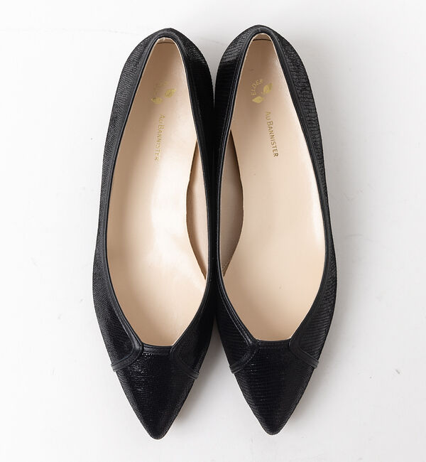 AU BANNISTER「ELDER ポインテッド フラットパンプス」|パンプス|