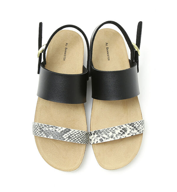 AU BANNISTER「【販売店舗限定】フットベッドサンダル」|サンダル|