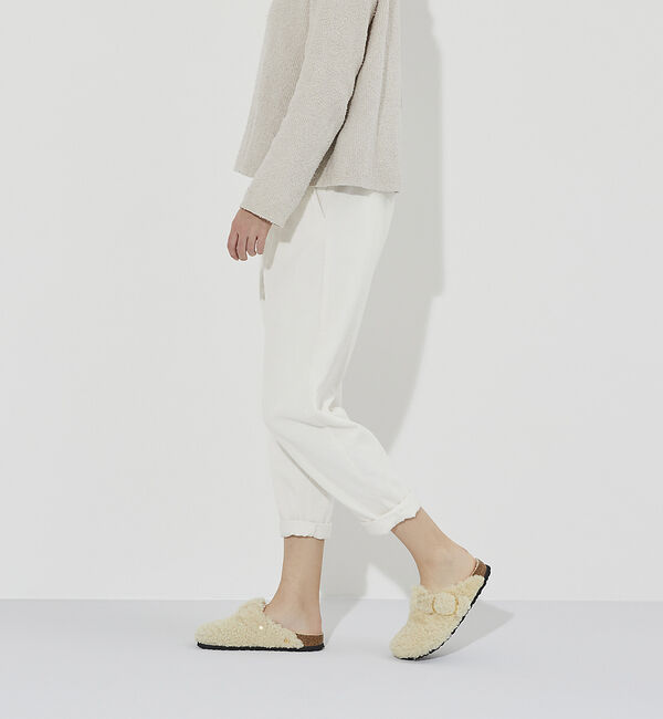 AU BANNISTER「●BIRKENSTOCK BOSTON TEDDY　ファーサンダル」|サンダル|