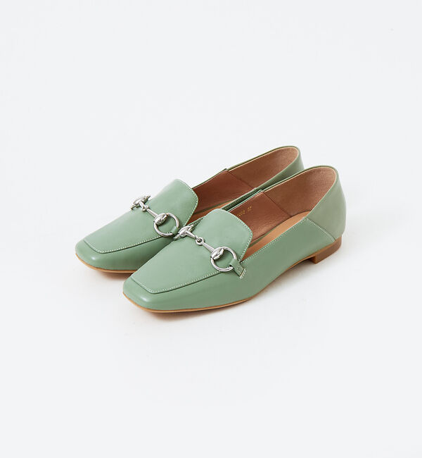 AU BANNISTER「バブーシュビットモカスクエアシューズ」|ローファー|