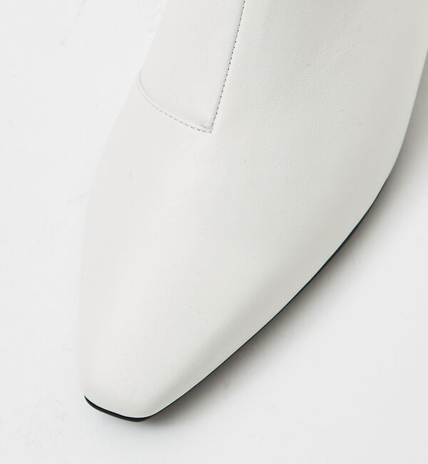 AU BANNISTER「【最高ブーツ/ニューヨーク】スクエアトゥブーツ」|ショートブーツ|