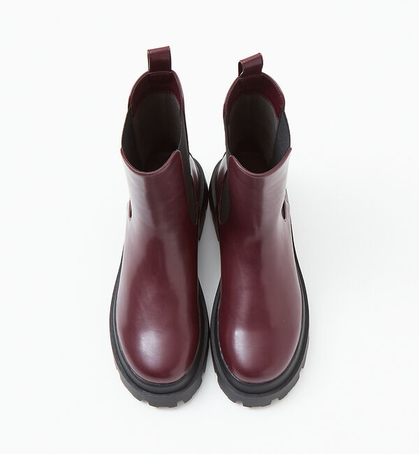 AU BANNISTER「【LAROUTE】厚底 サイドゴアブーツトラックソールサイドゴアブーツ」|ショートブーツ|