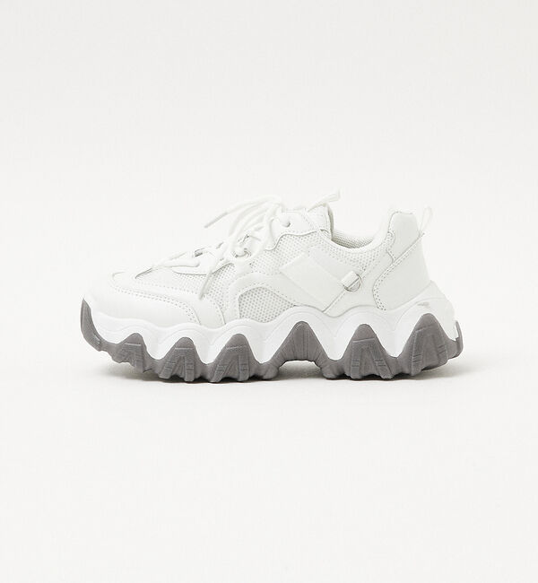 AU BANNISTER「【LAROUTE/軽量】レースアップ 厚底スニーカー」|スニーカー|