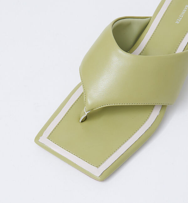 AU BANNISTER「【WEB限定】韓国風 クッション 3cmヒール サンダル」|サンダル|