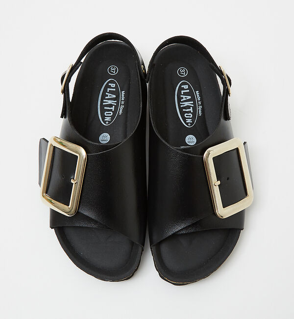 AU BANNISTER「●PLAKTON ビッグバックルサンダル / ビッグベルト」|サンダル|