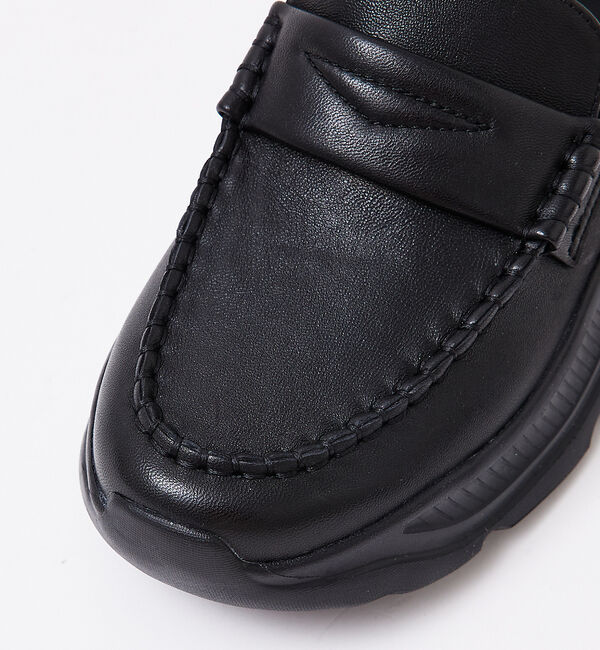 AU BANNISTER「【軽量】ローファーモチーフスニーカー」|ローファー|