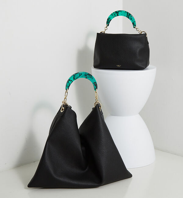 LOWELL things「Resin-S/アクリルHOBOショルダーバッグ」|ショルダー・メッセンジャー|