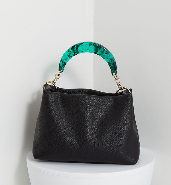 LOWELL things「Resin-S/アクリルHOBOショルダーバッグ」|ショルダー・メッセンジャー|