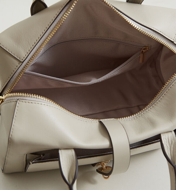 LOWELL things「Classy／レザー2wayボストンバッグ」|ハンドバッグ|