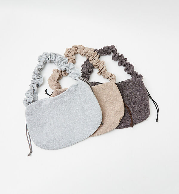 LOWELL things「●SOEUR/ラメニットフリルショルダー」|ショルダー・メッセンジャー|