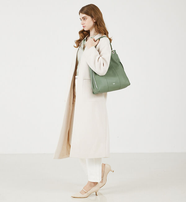 LOWELL things「Valley/かがりレザーワンショルダー」|ショルダー・メッセンジャー|