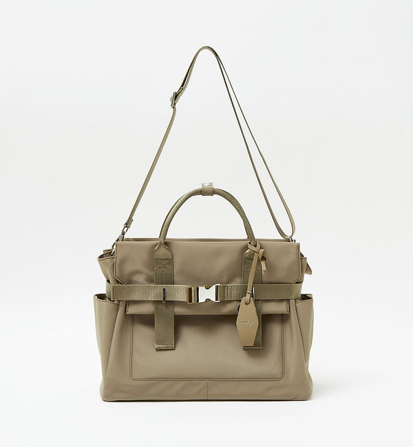LOWELL things「【CLASSY掲載】ABILITY/ナイロンBELTEDトート」|トートバッグ|