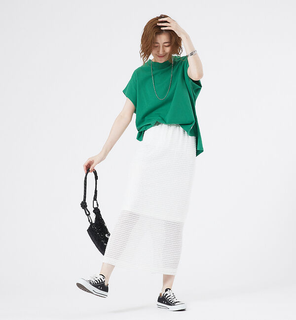 abahouse mavie「メッシュタイトスカート」|スカート|