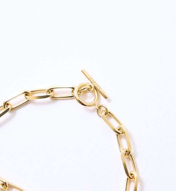 The Store by C' 「【MARIHA】Silent Rainブレスレット　ロングレクタングルチェーン1」|ブレスレット・バングル|