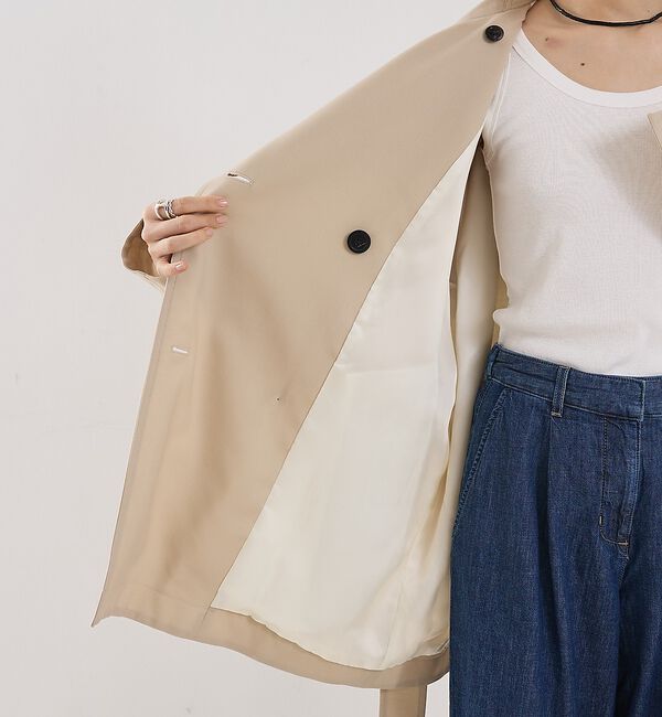 The Store by C' 「【COCUCA】ショートトレンチコート【予約】」|トレンチコート|