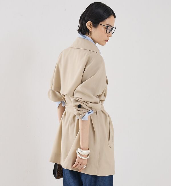 The Store by C' 「【COCUCA】ショートトレンチコート【予約】」|トレンチコート|